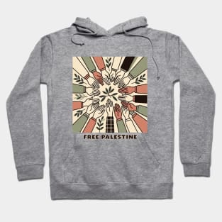 Free Palestine - Unity in Solidarity Hoodie